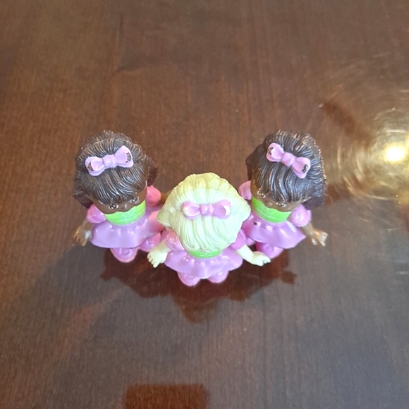 Three 1993 McDonald's Toy Holiday Sally Secrets, Paper Punch Dolls - Picture 6 of 6